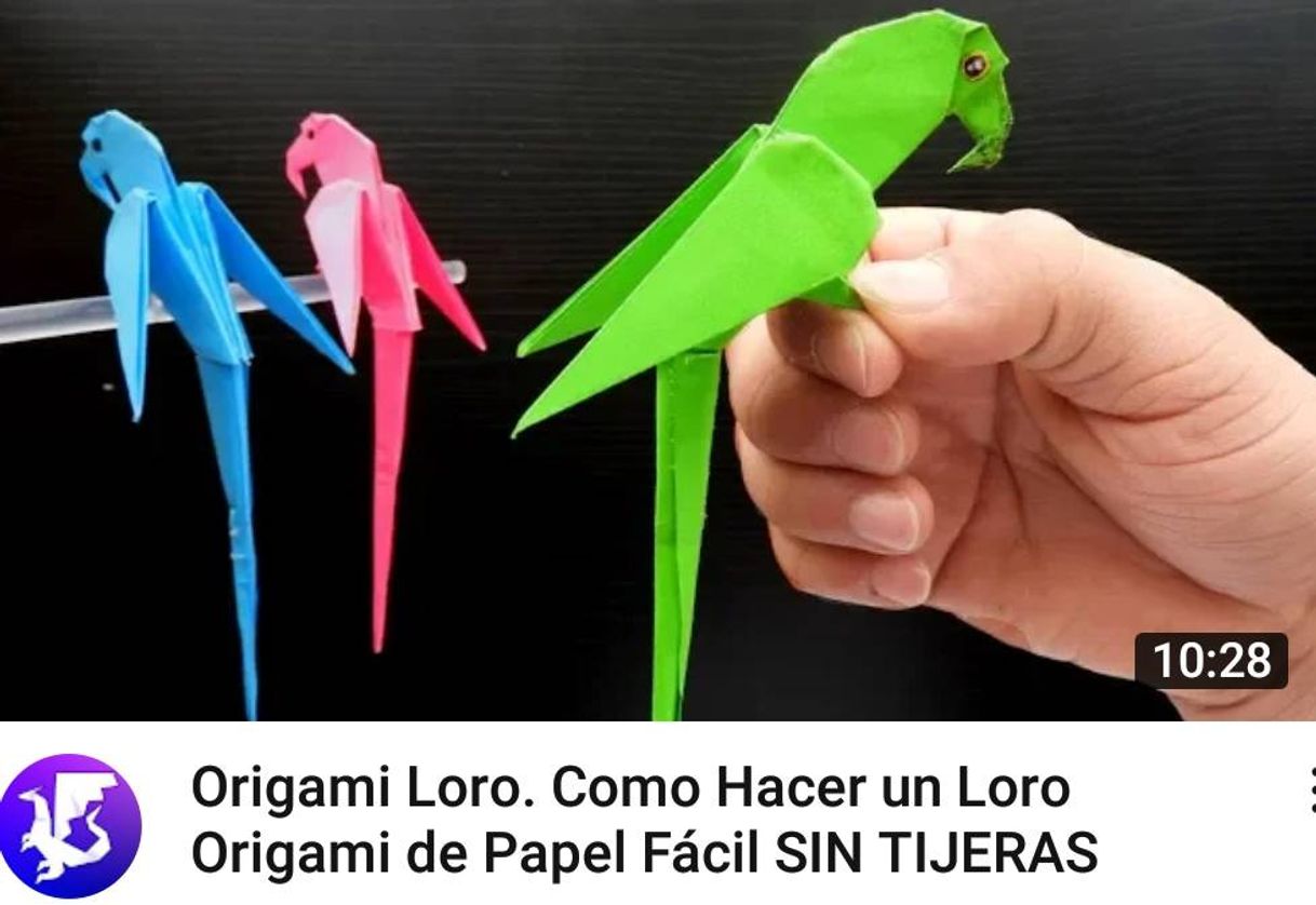 Social 🐦🔥LORO DE ORIGAMI🔥🐦