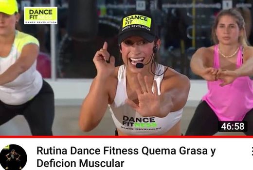 Rutina dance fitness quema grasa y definición muscular