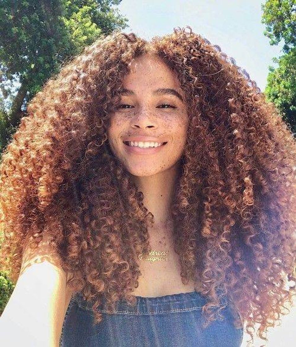 Moda honey brown curly hair●cabelo cacheado castanho mel