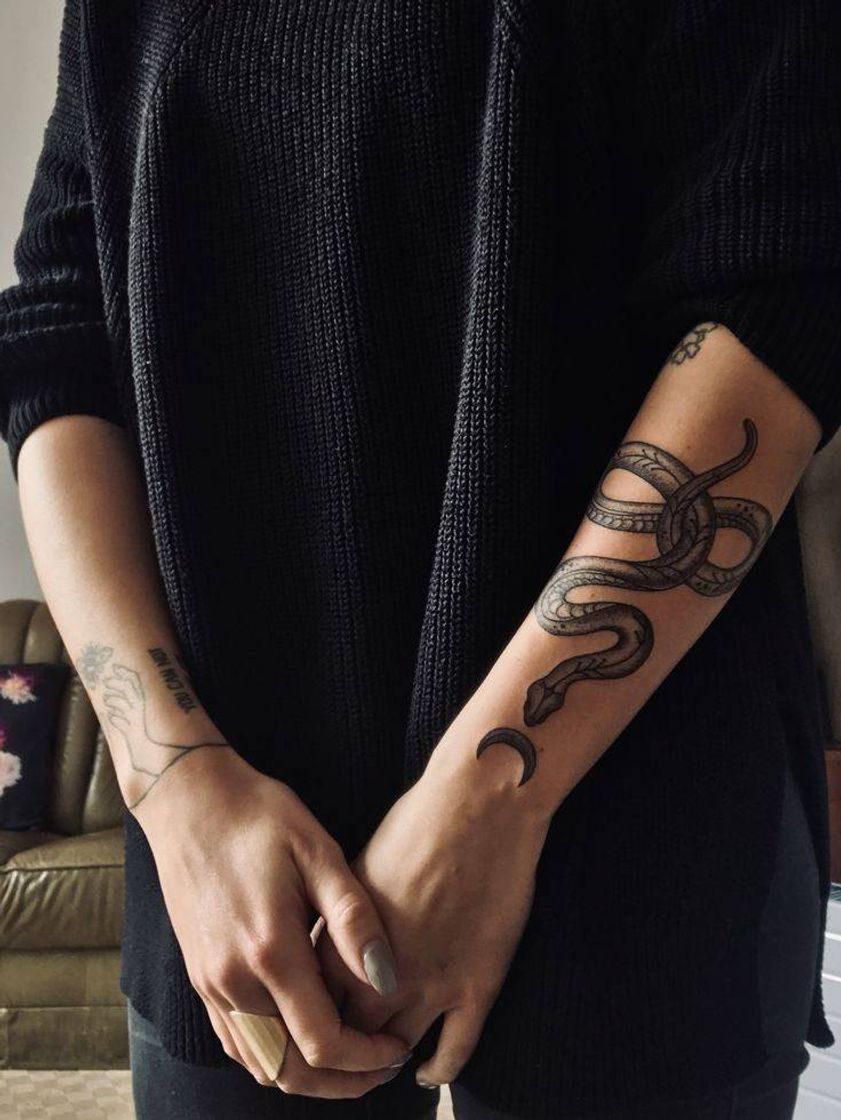 Fashion Tatuagem de serpente●Snake tatto