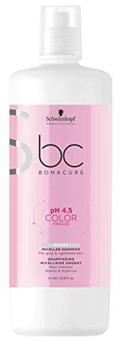 Lugares Schwarzkopf Professional BONACURE ph 4.5 - Champú Color Silver Freeze