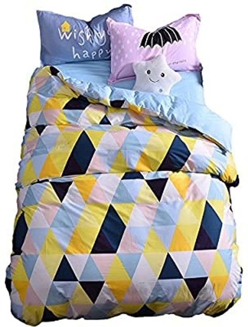 Social Conjunto de cama hermoso con estrellas 