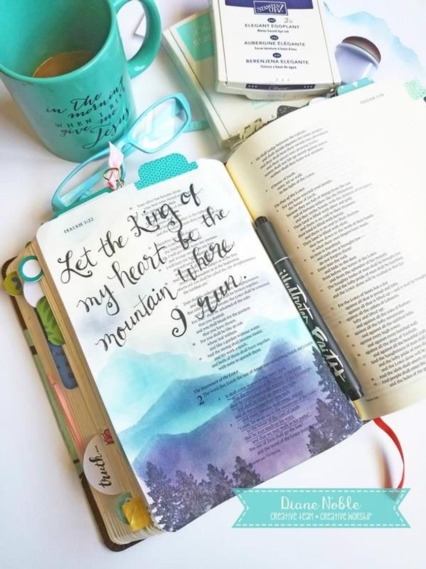 Fashion BIBLE journaling 