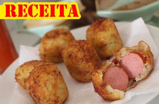 RECEITA: Bolinho hot dog