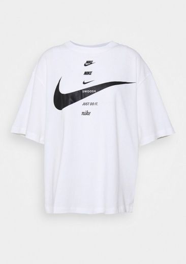 Camiseta Estampada - white/black - NIKE