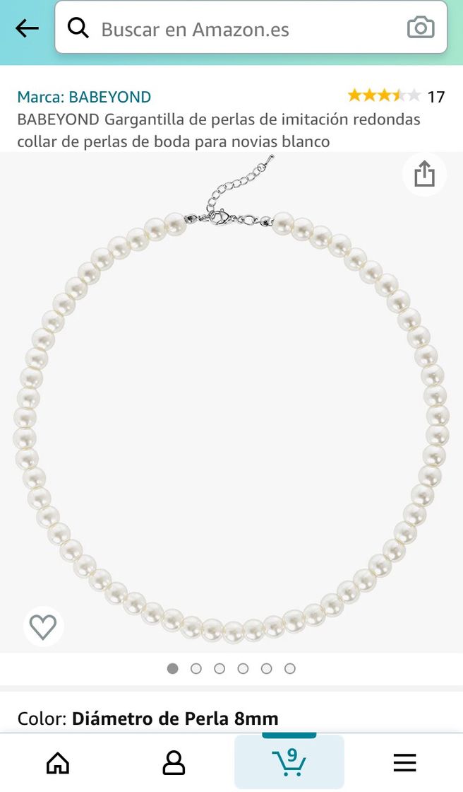 Social Collar de perlas