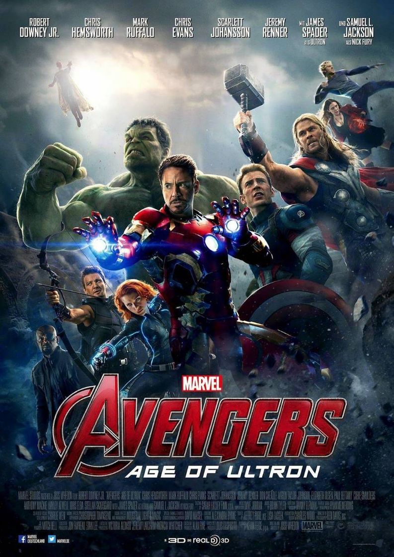 Película Vengadores: La Era de Ultrón
