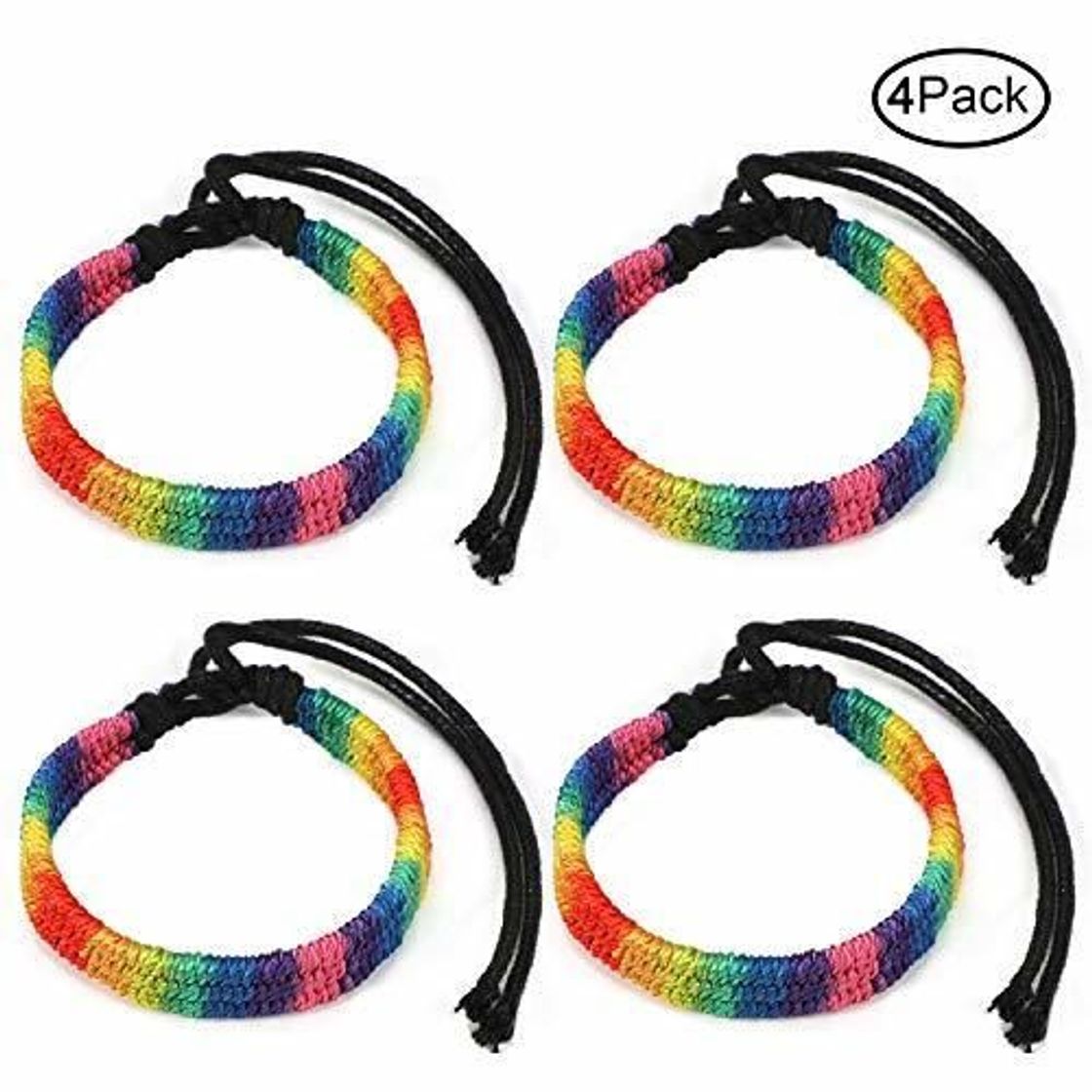 Moda MWOOT 4 Unidades LGBT Pulsera