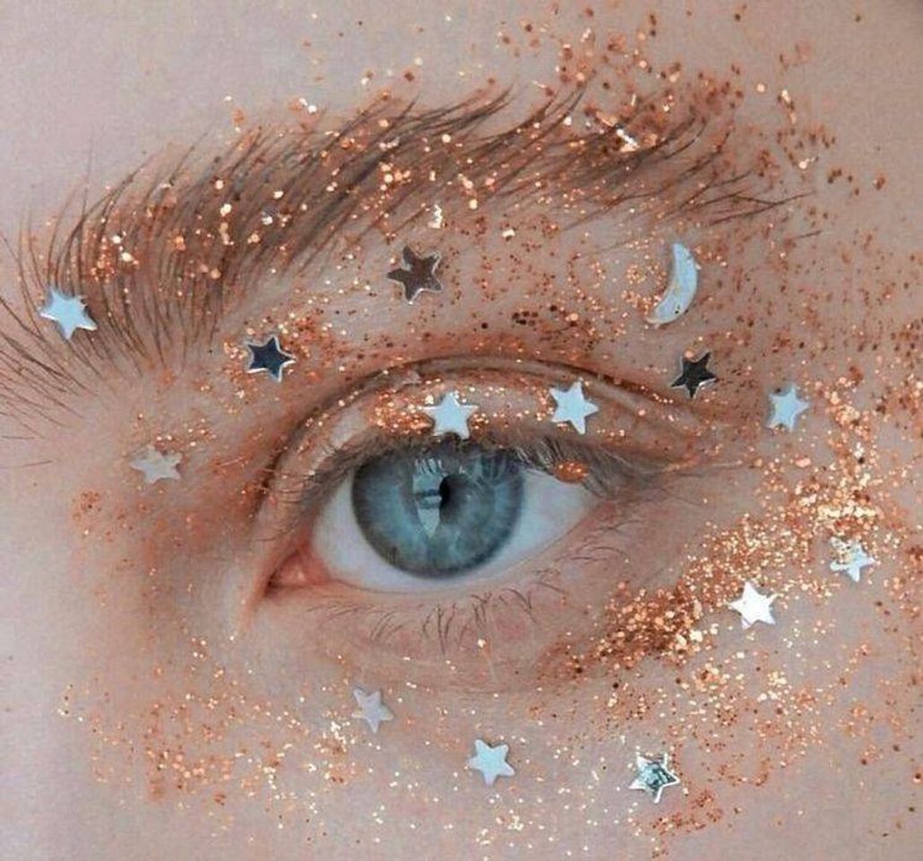 Fashion Make estrelas e lua incrível ✨