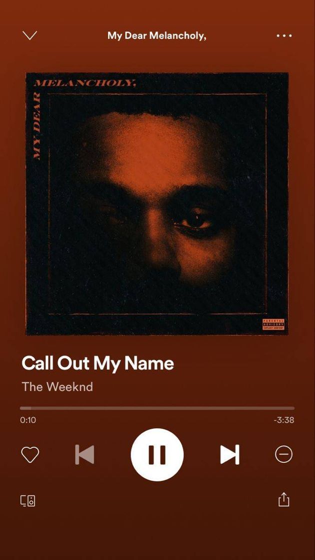 Moda Call Out My Name - The Weeknd