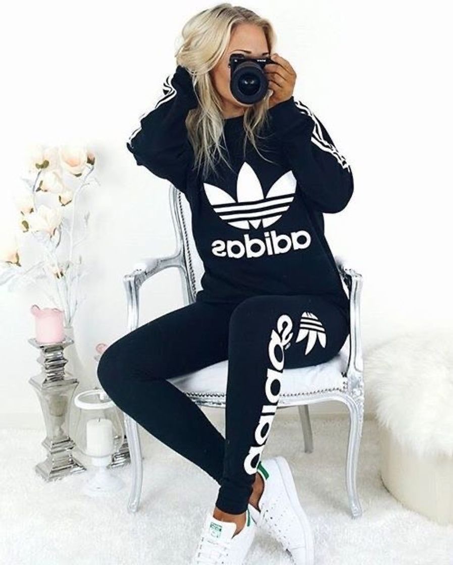 Fashion Conjunto adidas tradicional 