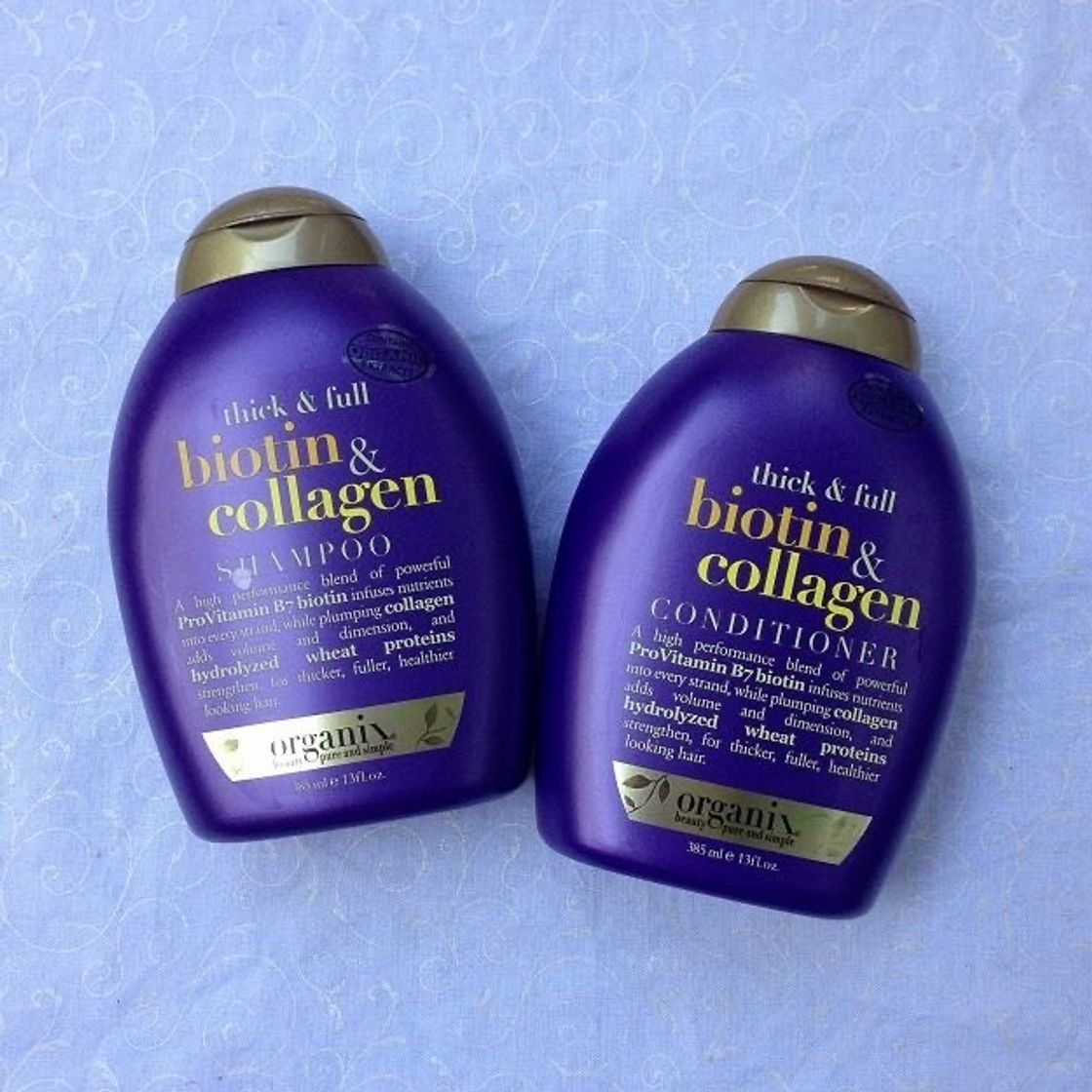 Fashion Shampoo e Condicionador Biotin & Collagen OGX