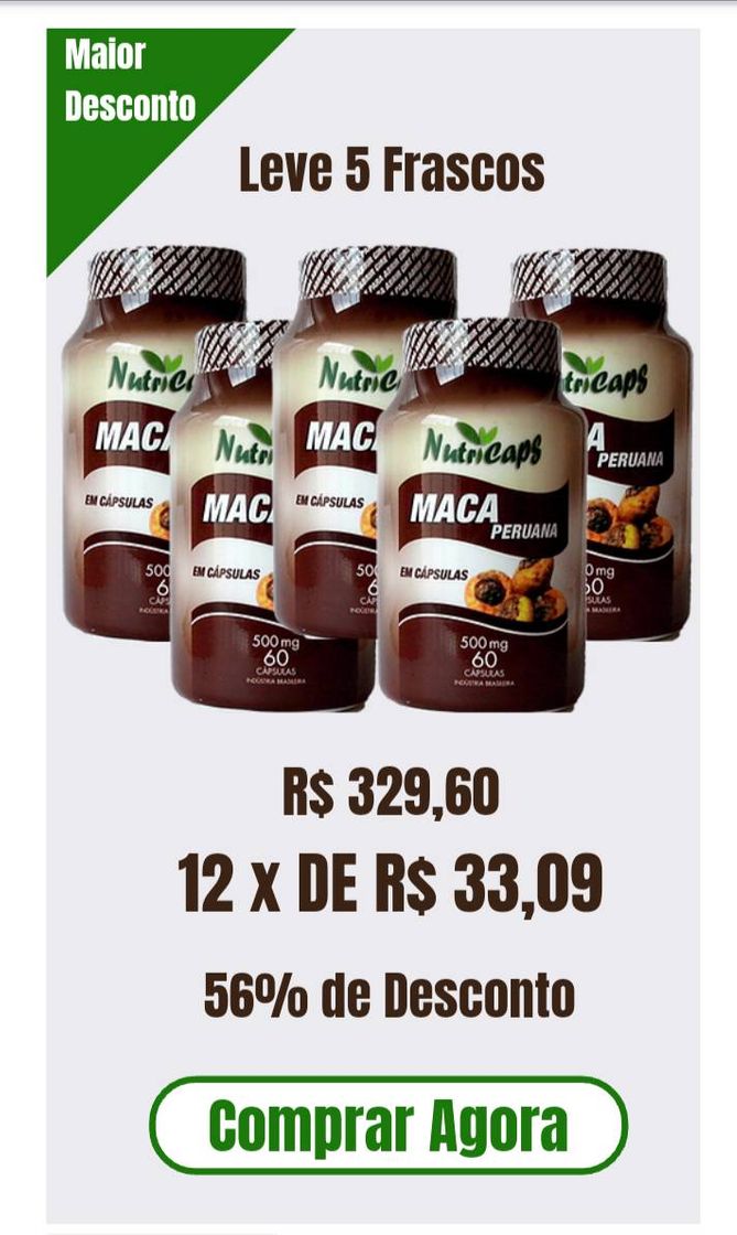 Producto MACA PERUANA