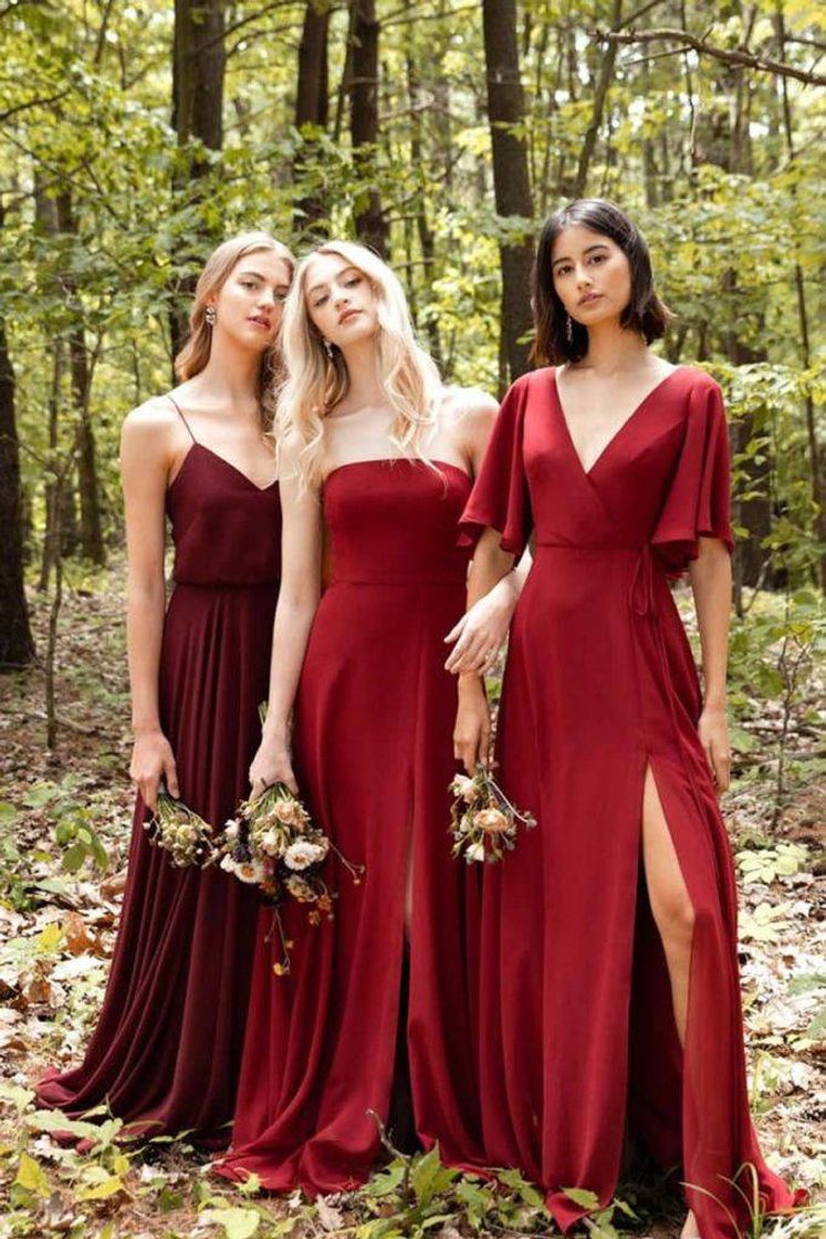 Moda Vestidos para las damas de honor 