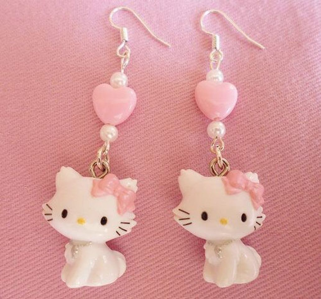 Fashion brincos hello kitty