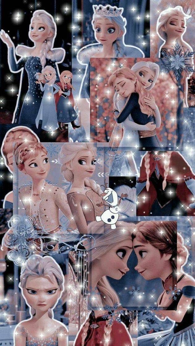 Moda Wallpaper da elsa e ana❄