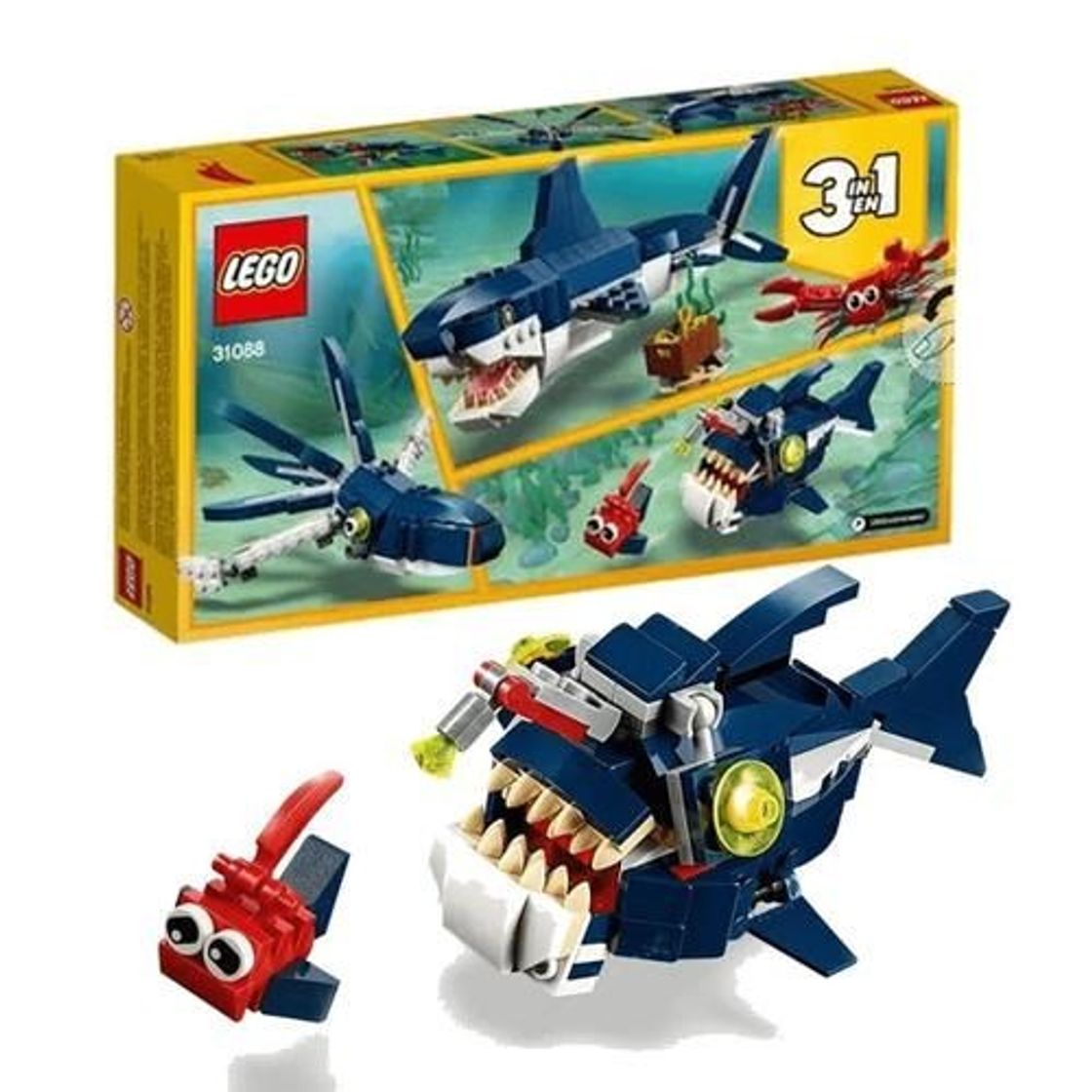 Social Lego de tubarão 