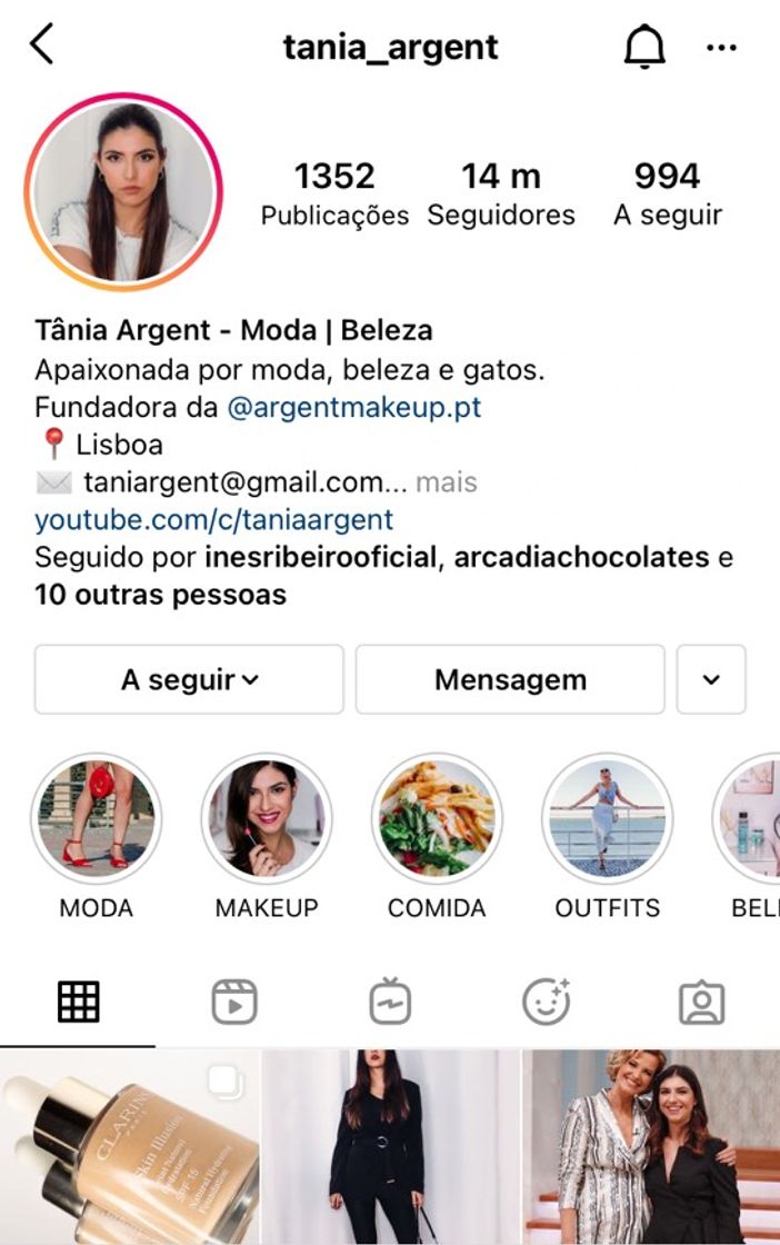 Fashion Tânia Argent