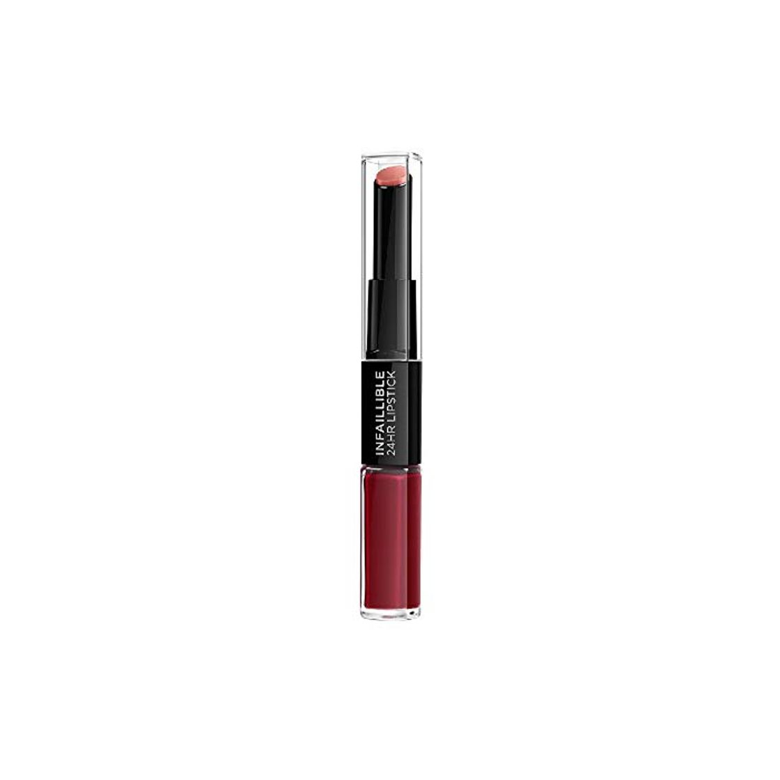 Social L'Oreal Paris Make-up Designer 24H Pintalabios permanente rojo 700 Boundless Burgundy