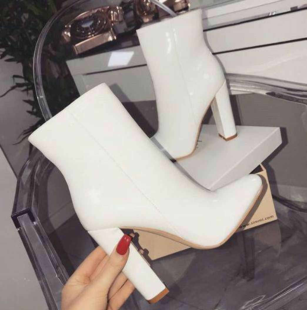 Moda By Booties White 