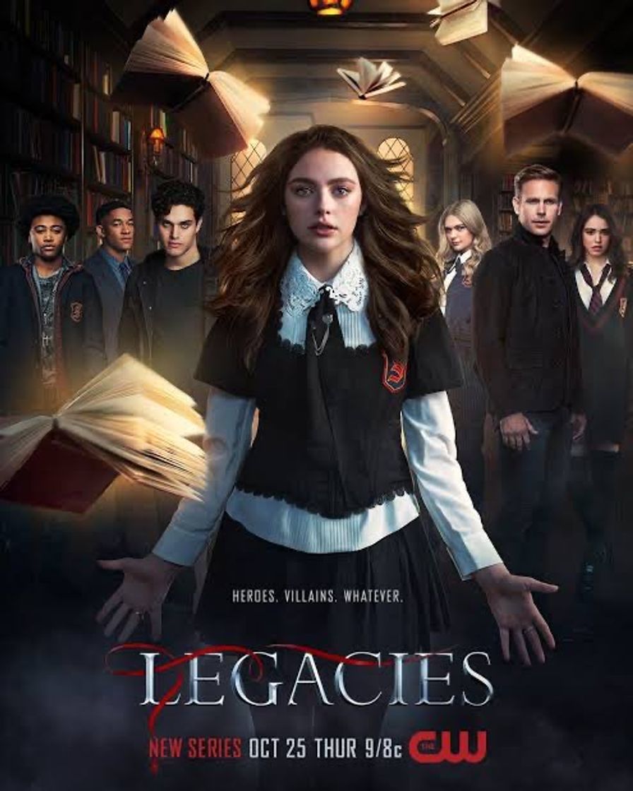 Serie Legacies e a série da filha do Klaus 