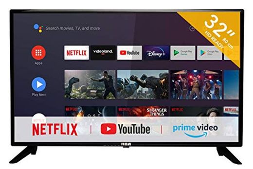 RCA RS32H2 Android TV (32 Pulgadas HD Smart TV con Google Assistant),