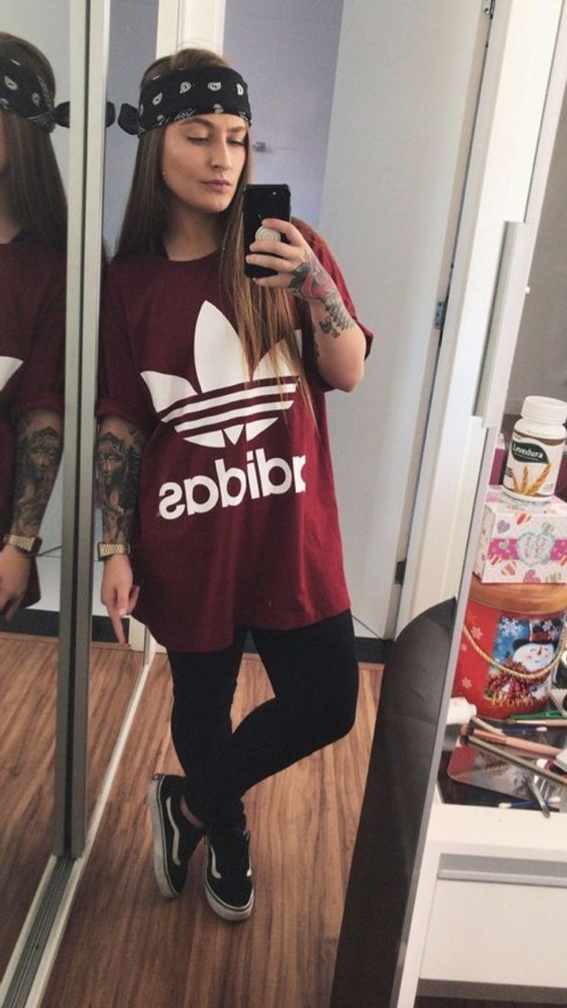 Social adidas 3-Stripes tee T-Shirt