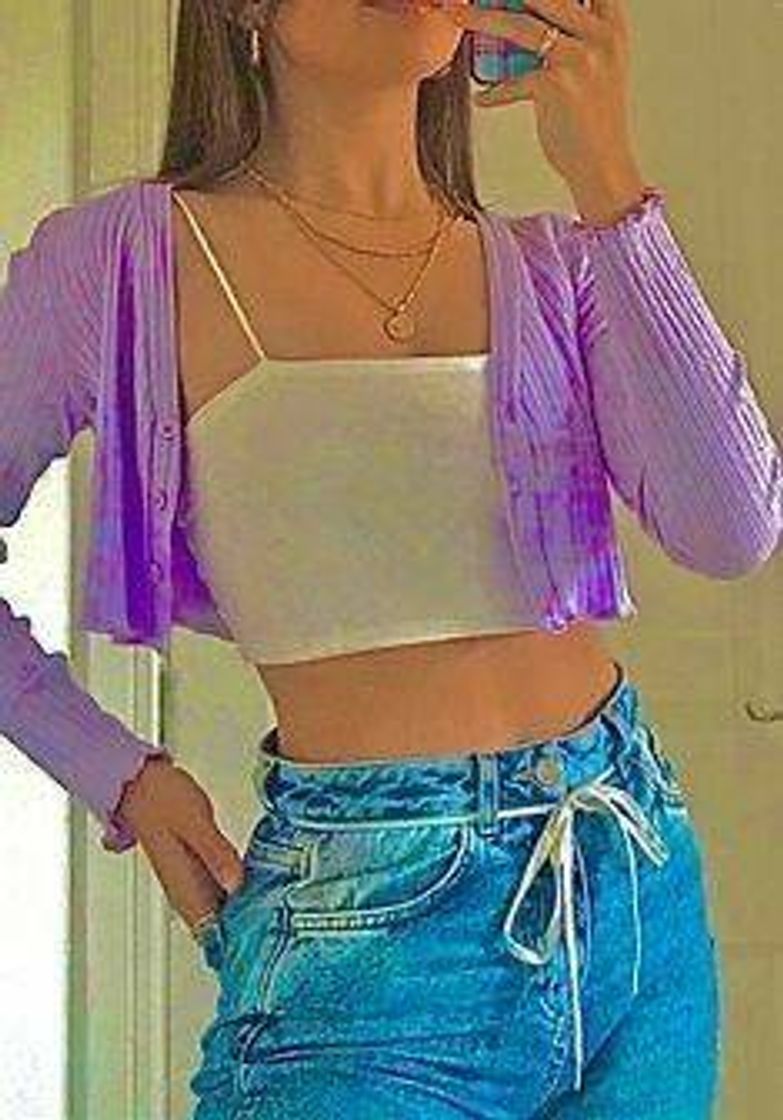 Moda PURPLE CARDIGAN 💜