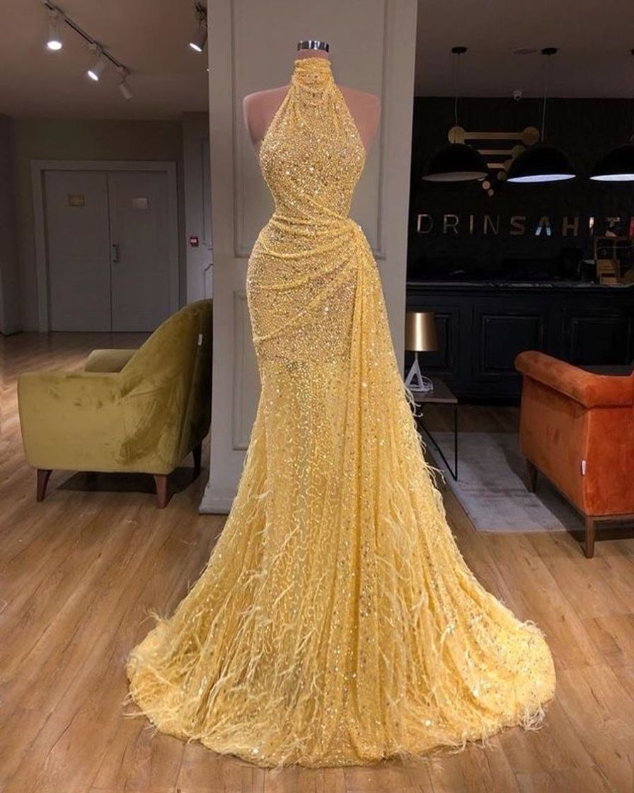 Social Vestido amarelo