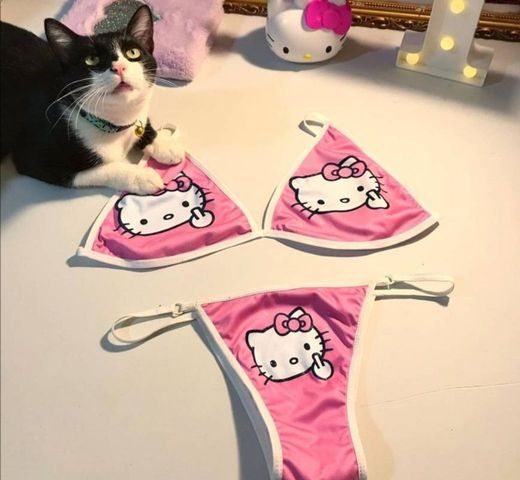 Set de lencería de Hello Kitty