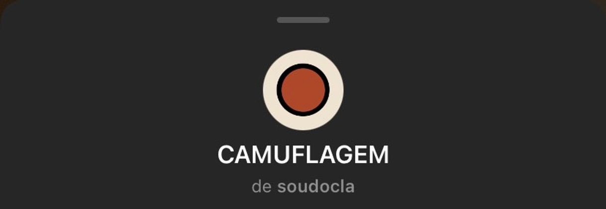 App CAMUFLAGEM | soudocla 