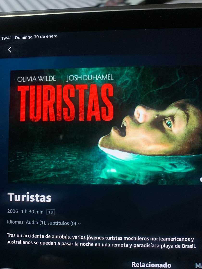 Películas Película turistas 