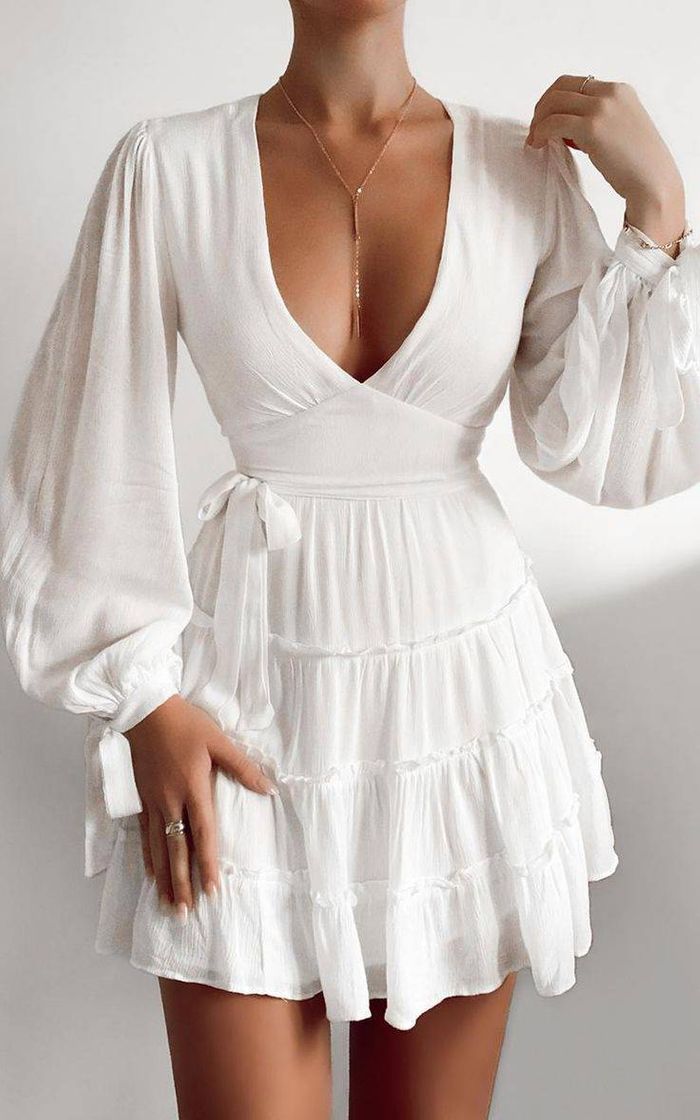 Fashion Vestido branco 