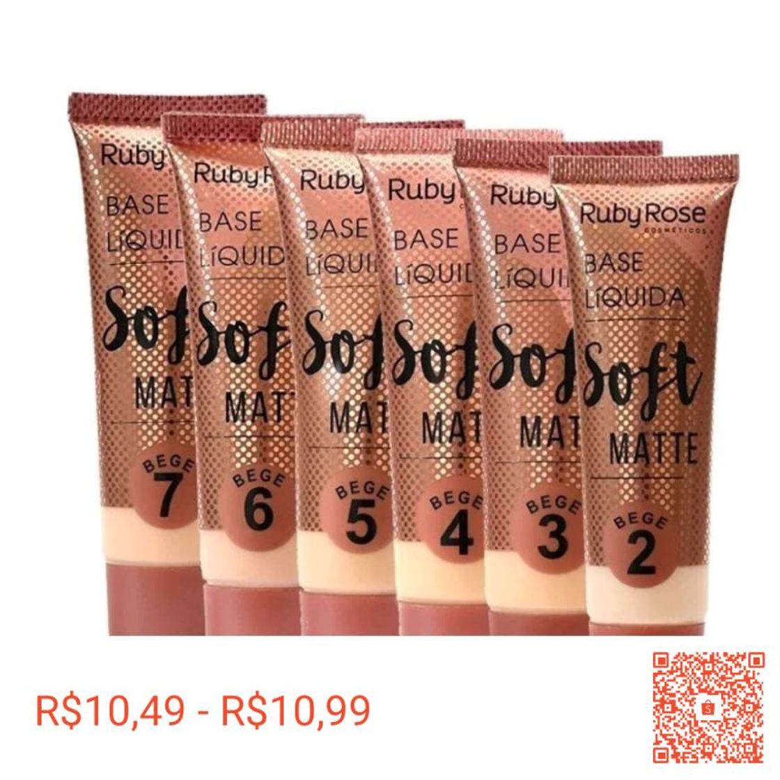 Product Base líquida Soft Matte nude