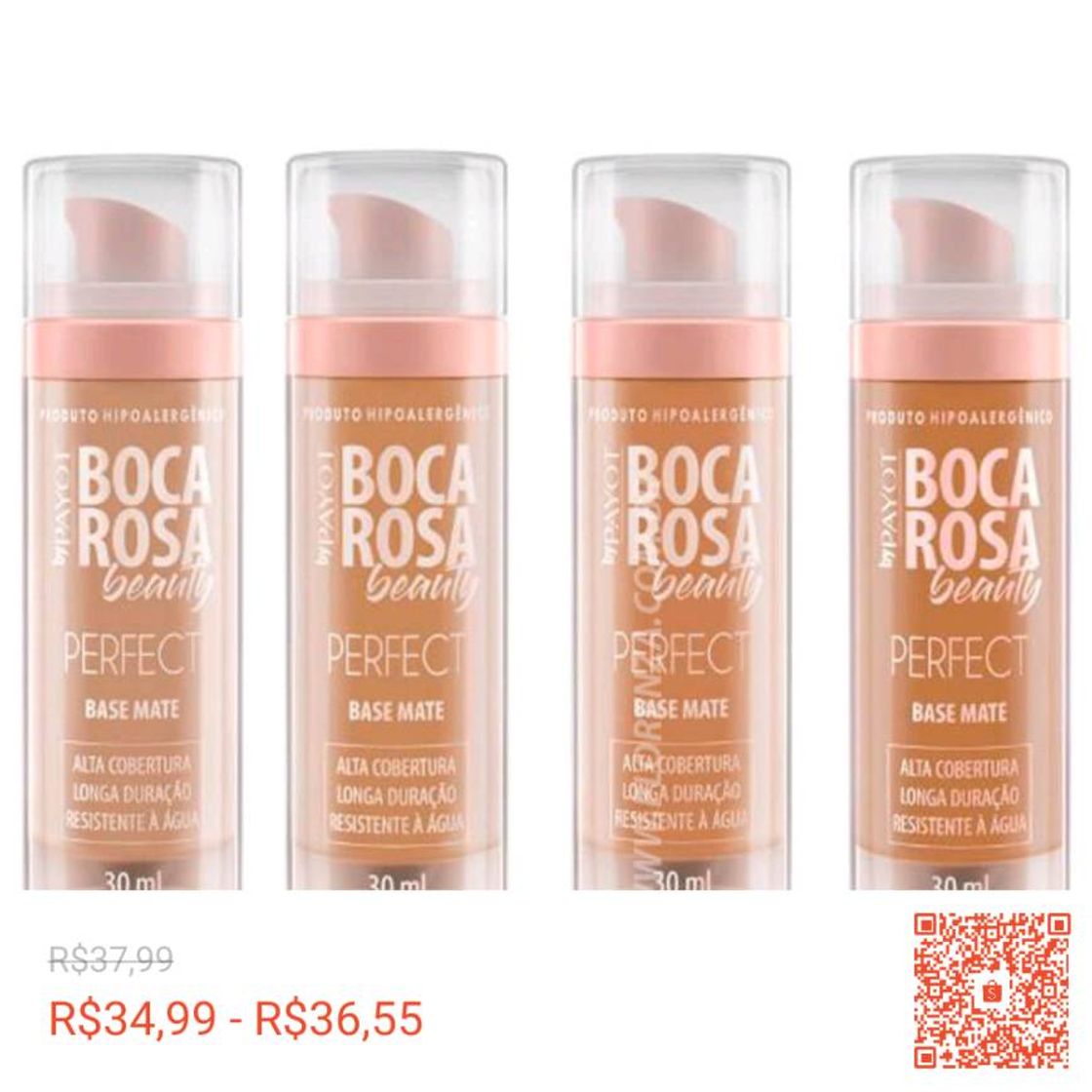 Fashion Base boca rosa 