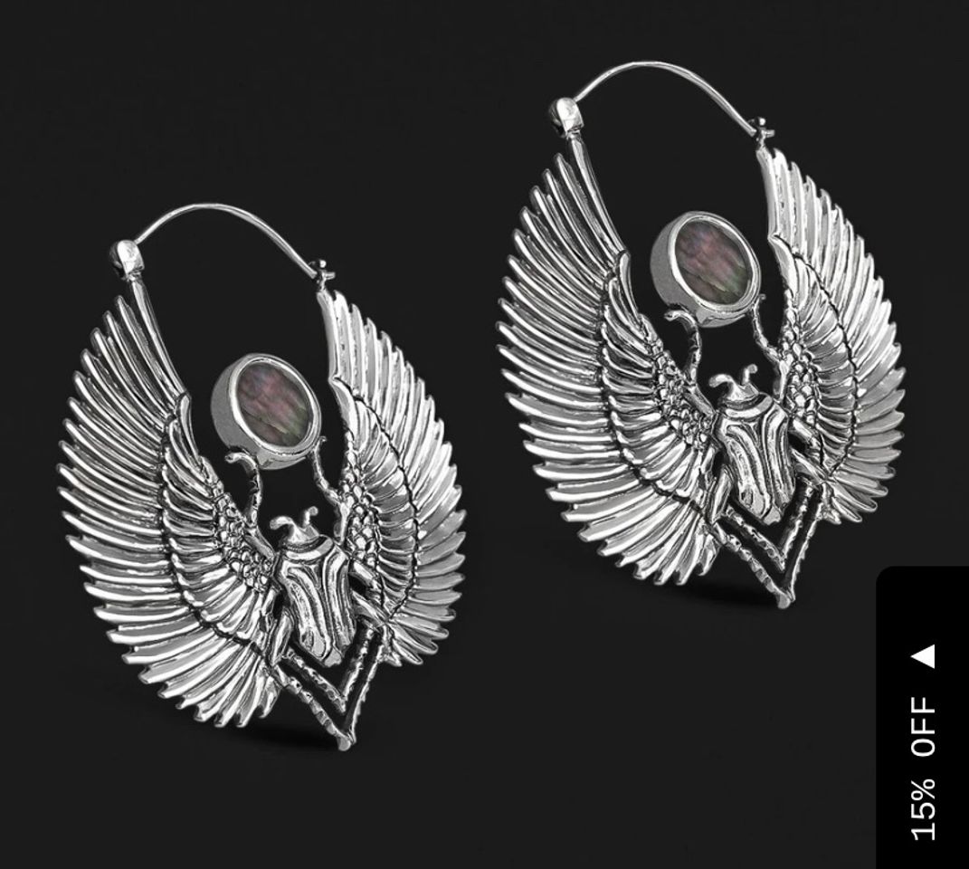 Moda Qaela Scarab Earrings