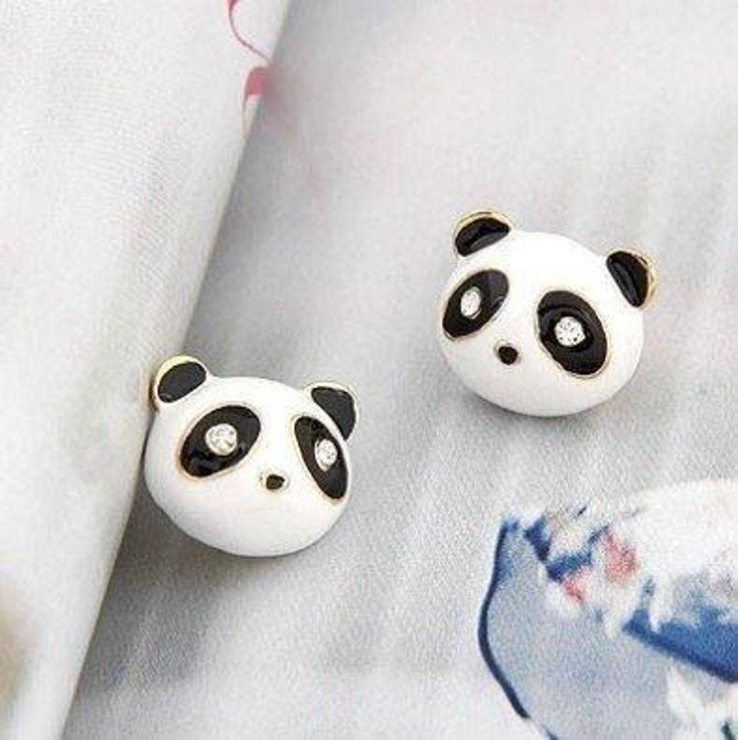 Moda Zarcillos de Oso panda