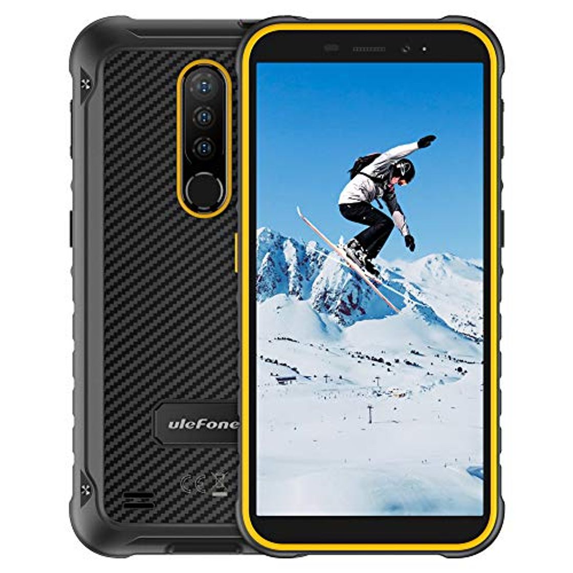 Product Móvil Resistente, Ulefone Armor X8 Android 10 Smartphone 4G con Cámara Triple