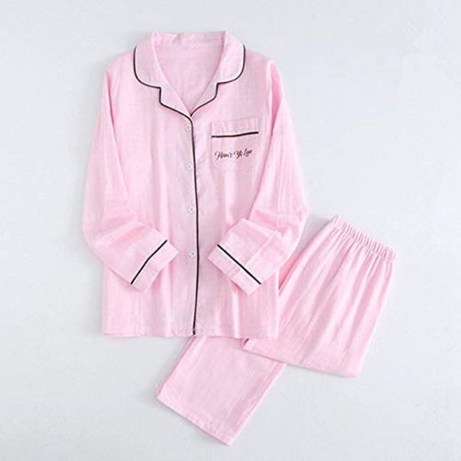 BOLIXIN pijamaConjuntos de Pijamas para Mujer con Pantalones Pijama de Manga Larga