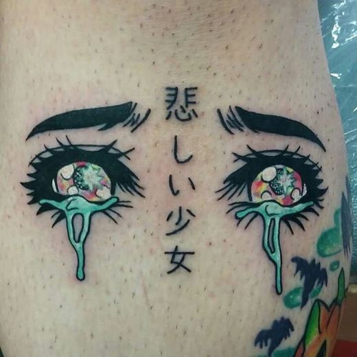 tatuagem anime