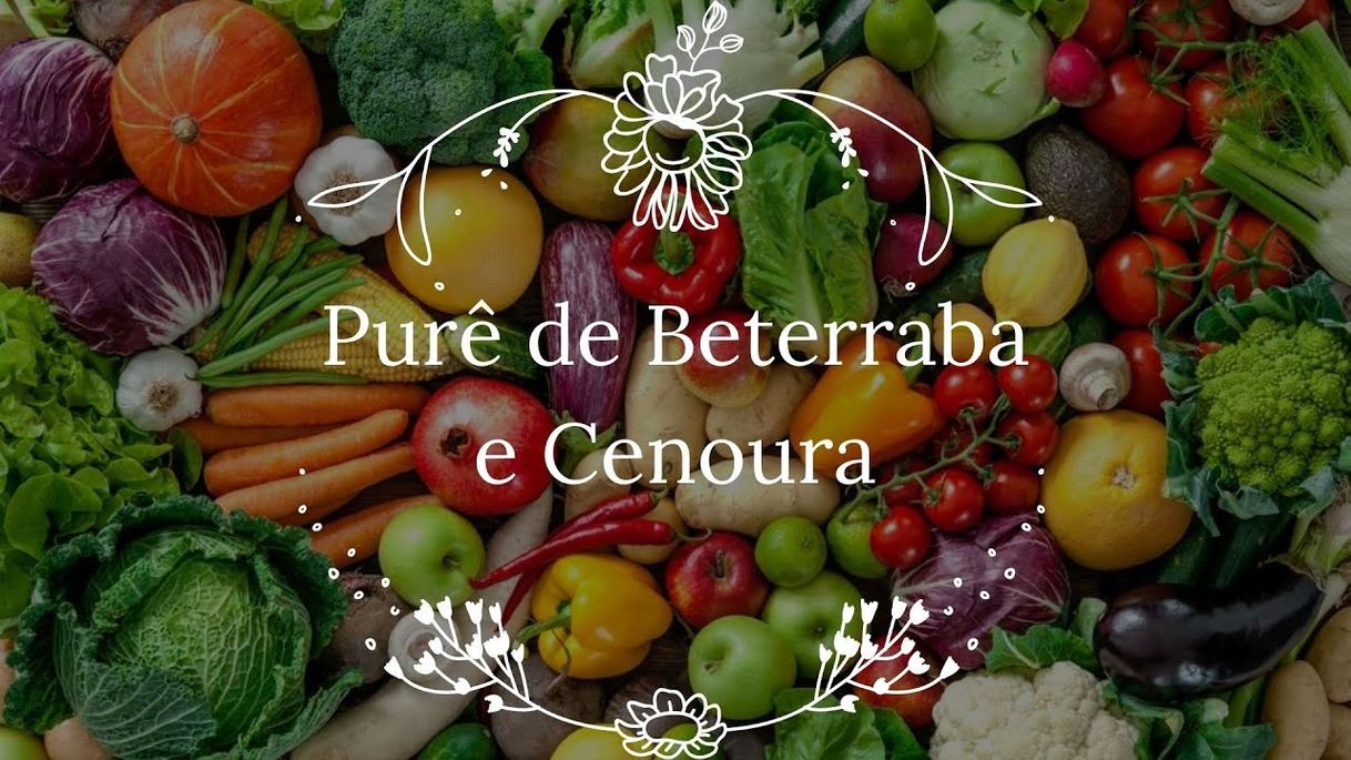 Fashion Purê de Beterraba e Cenoura RÁPIDO E FÁCIL DE FAZER