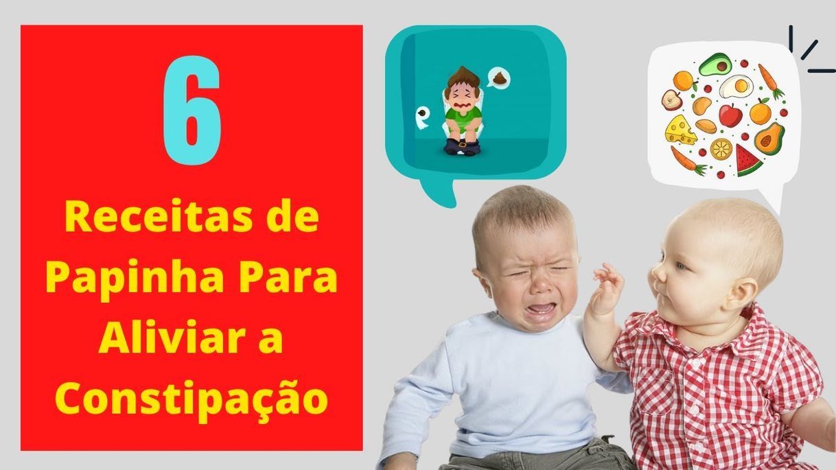 Fashion 6 Receitas de Papinha Para Aliviar a Constipação do Seu Bebê