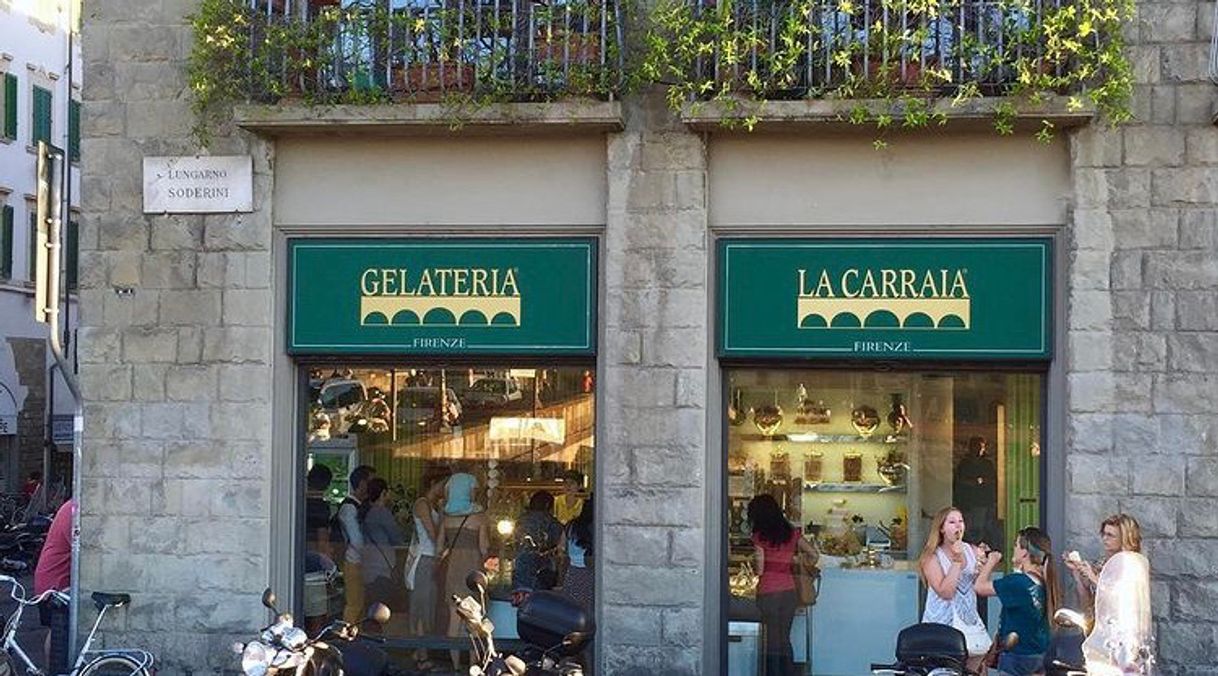 Lugar Gelateria La Carraia