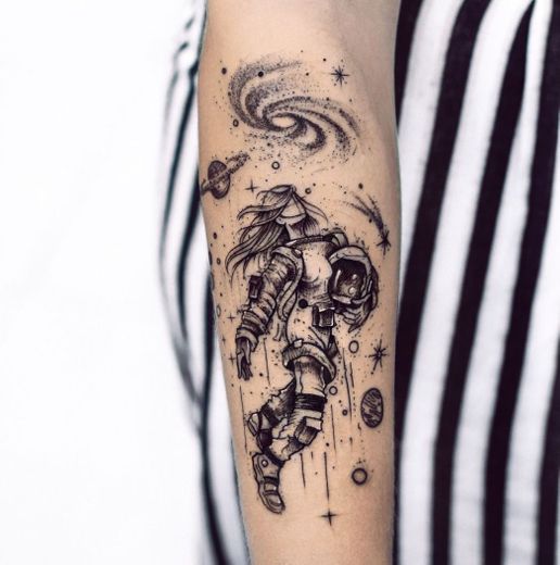 Tatuagem Astronauta 