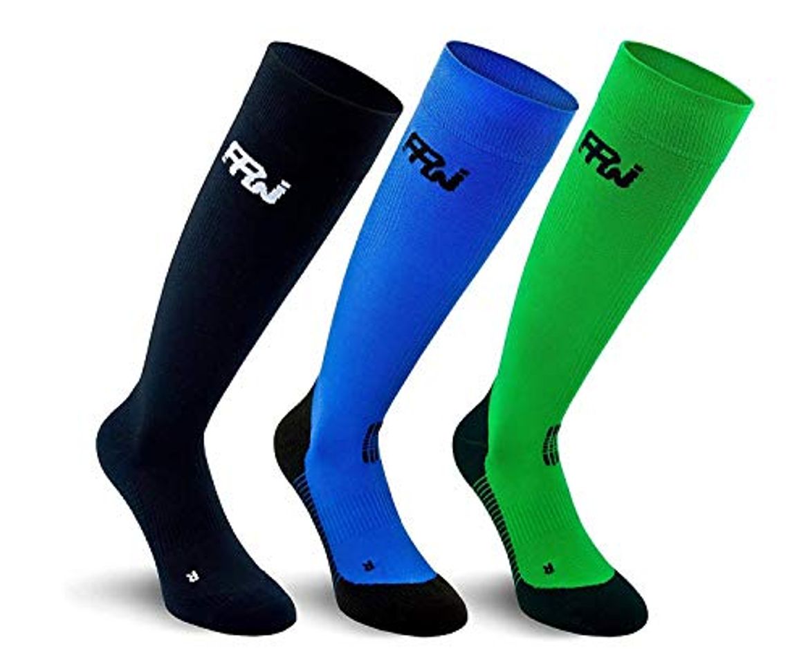 Fashion PPWear Calcetines de Compresión Deportivos para Hombre y Mujer, incrementan Circulación Sanguínea,