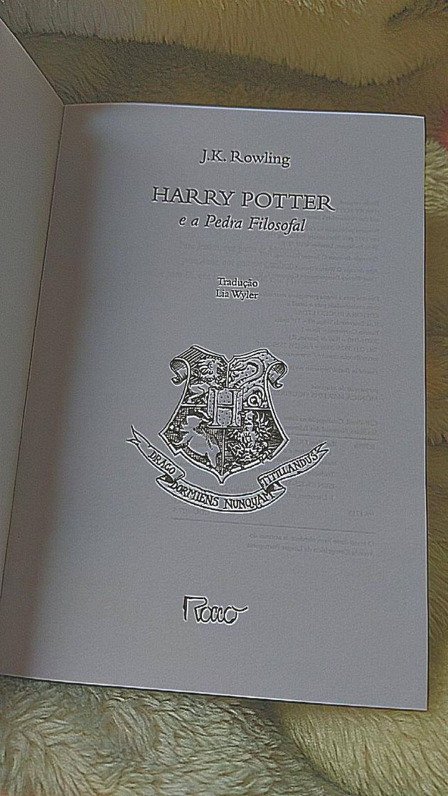 Book Harry Potter e a Pedra Filosofal🧹🧙⚡