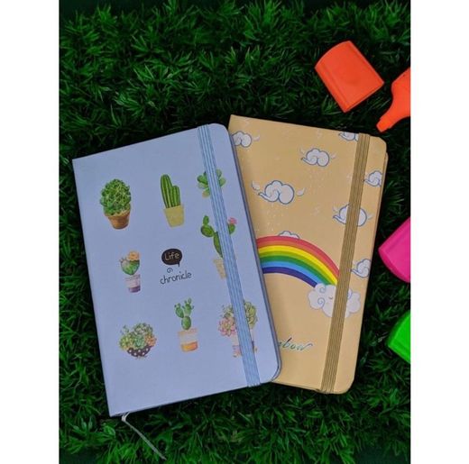Caderno agenda stetchbooks Tumblr | arco-íris | butterfly |