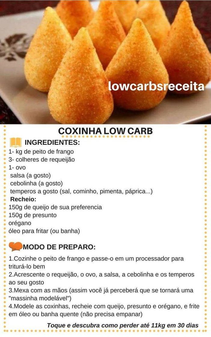 Coxinha LowCarb