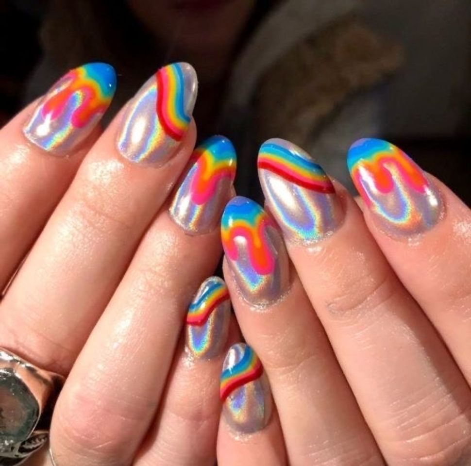 Moda nails aesthetic 