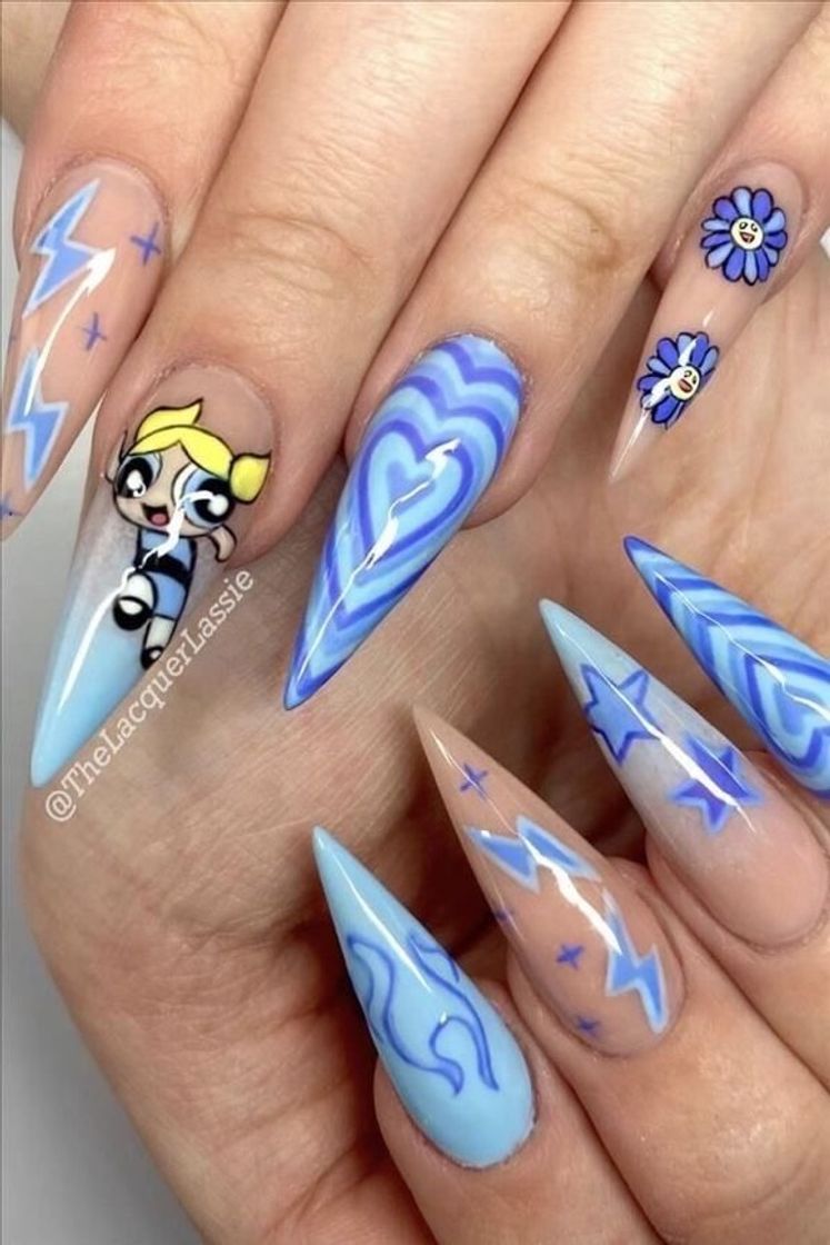 Moda nails aesthetic 